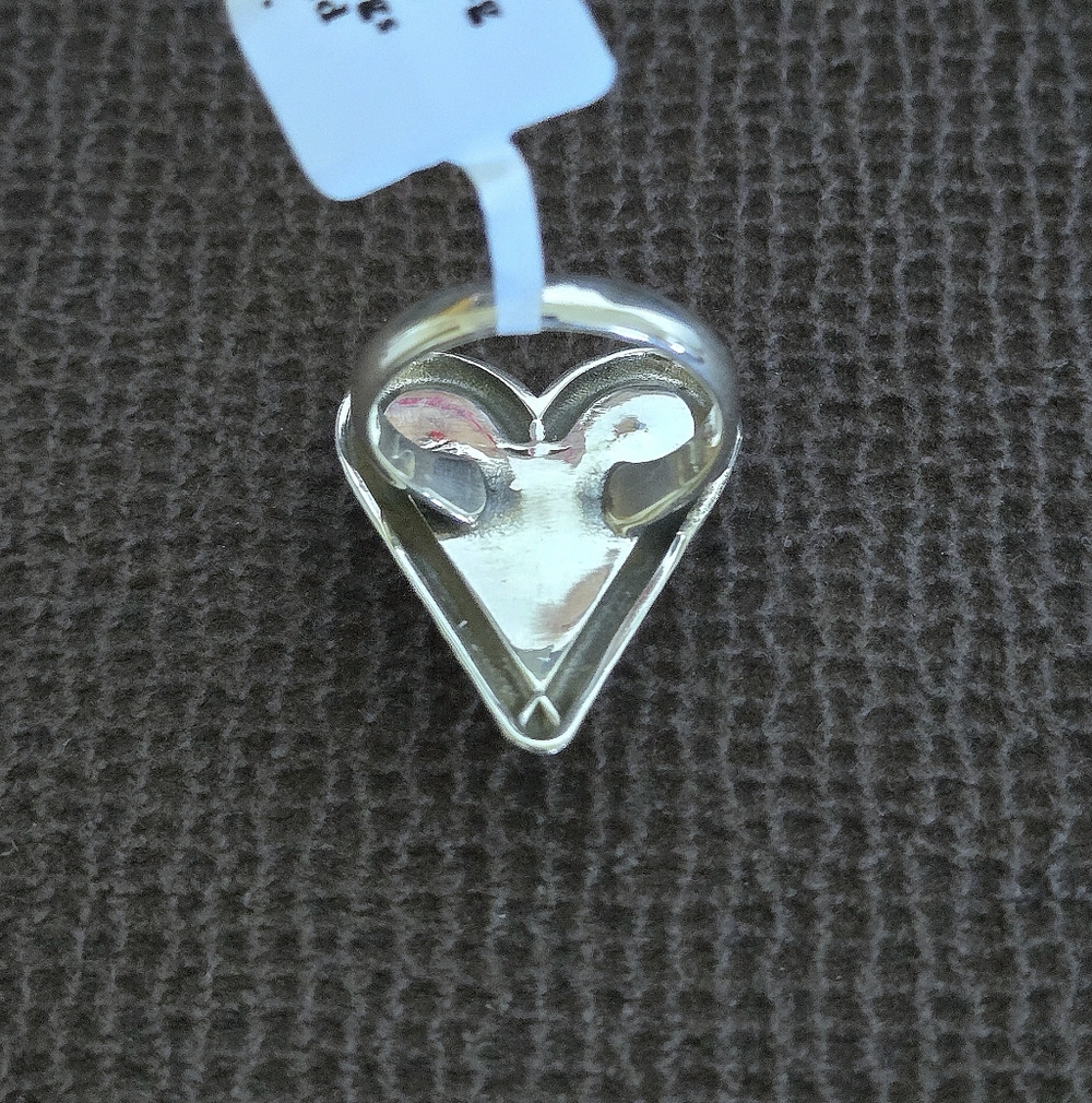 Shivam Copper Turquoise Heart🧡 Statement Ring💍 - Picture 12 of 16